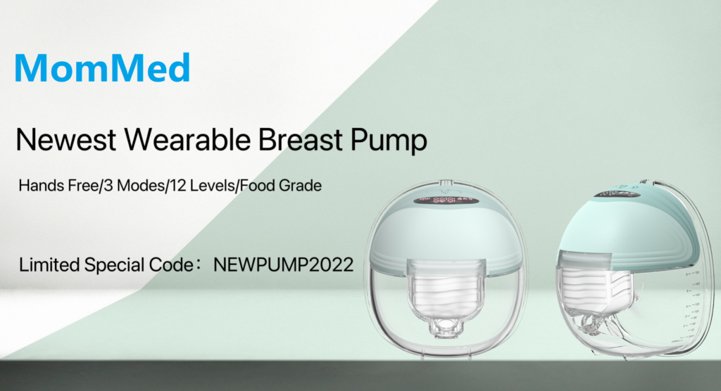 Double Breast Pump MomMed S10 Wearable Breast Pump Stork Hen